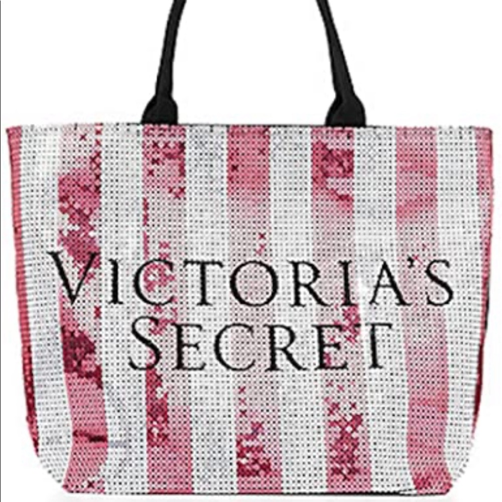 NWT VS sequin tote
